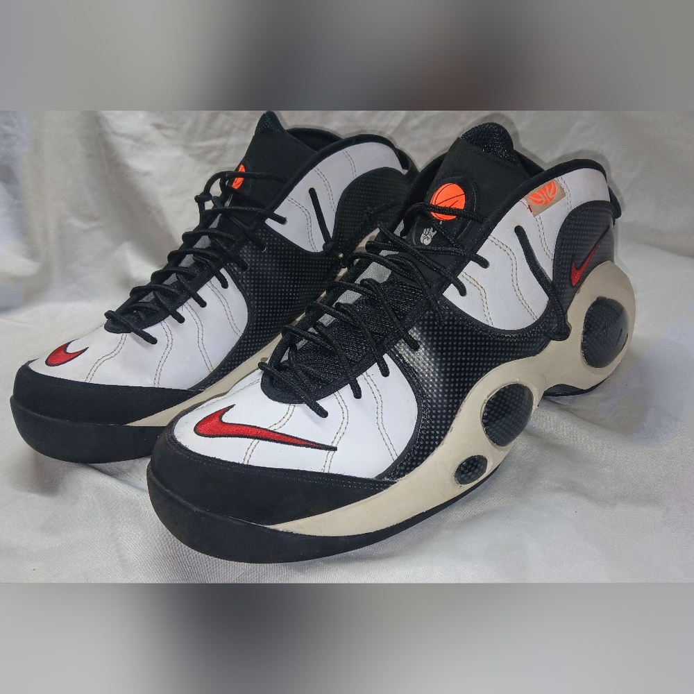 Nike Air Zoom Flight 95 HOOPS Sz 10 White Coconut Milk DS DX3955-100 Jason Kidd